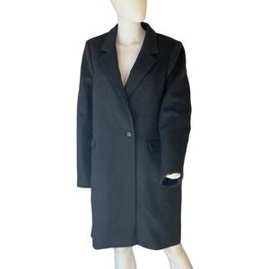 Scotch & Soda Classic Double Breasted Wool Blend Coat